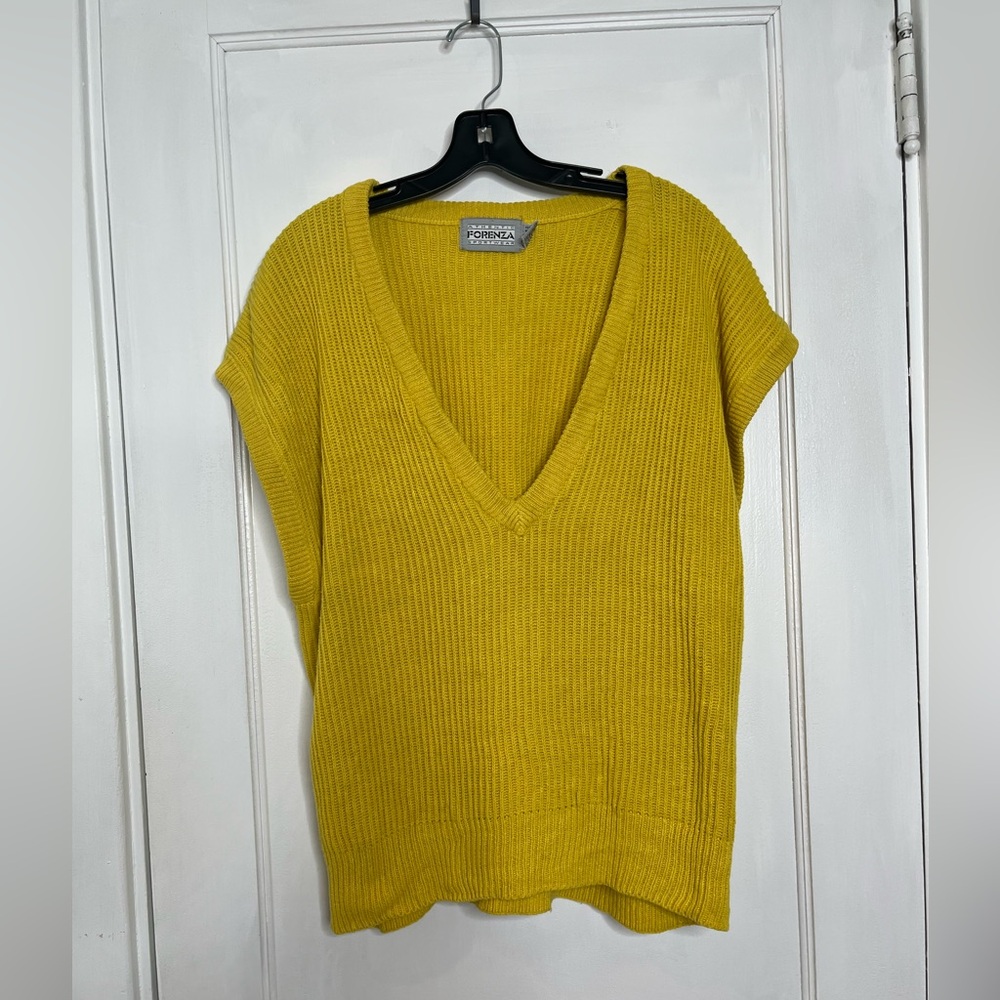 Vintage Forenza Ribbed Knit Sleeveless Top